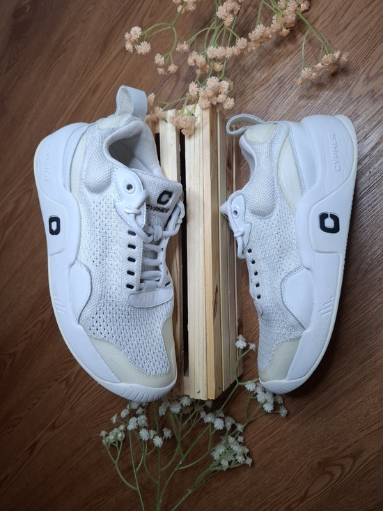 cypher Other - Men's White Knit Athletic Sneakers